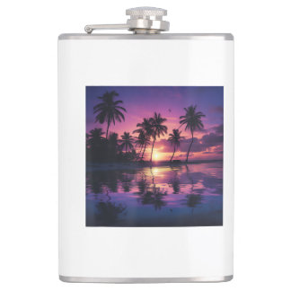 Cantil Palmeiras da Praia do Pôr do Sol Roxo