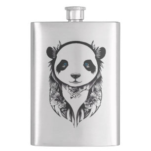 Cantil Panda Bear Selvagem Natureza Animal Ilustração Art