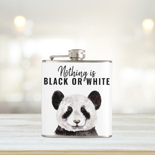 Cantil Panda Negra E Branca Moderna Engraçada Com Citação