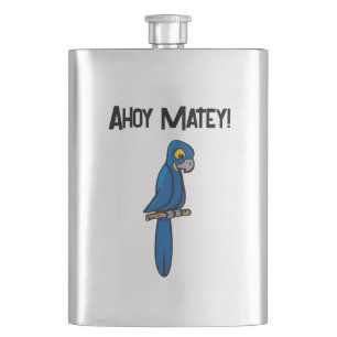 Cantil Papagaio Pirata Desenho Animado Ahoy Matey, Papaga