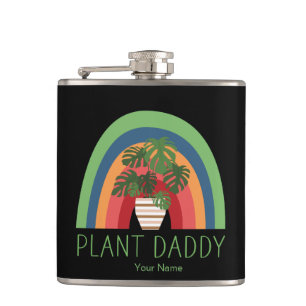 Cantil Papai das Plantas Boho Arco-Íris Folhas de Monster