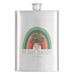 Cantil Papai das Plantas Boho Arco-Íris Folhas de Monster