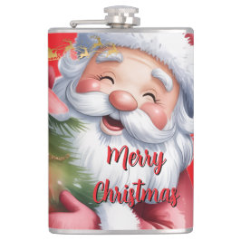Cantil Papai Noel Bonito e Divertido & Tipografia