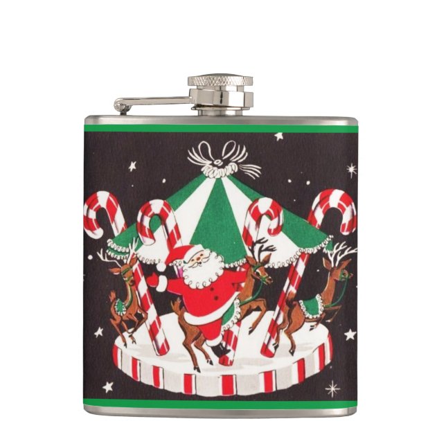 Cantil Papai noel bonito & rena da modificação do meio (Frente)