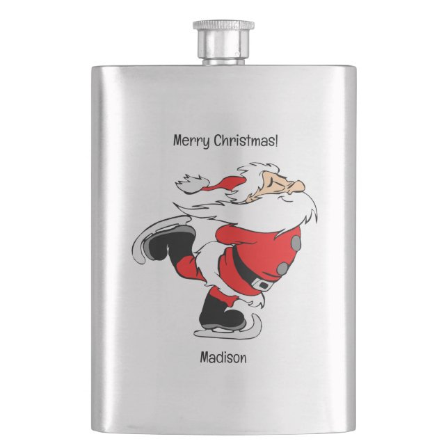 Cantil Papais noeis de Sking de Nome e Texto Personalizad (Frente)