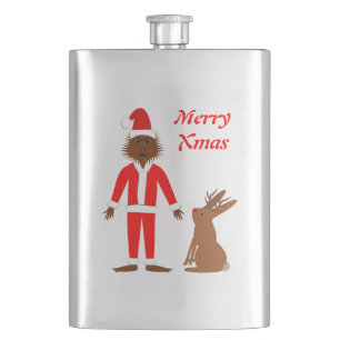 Cantil Papais noeis Sasquatch e Jackalope - Natal Persona