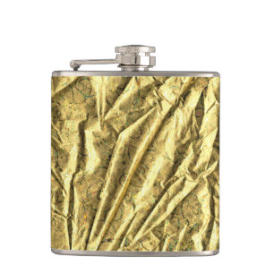 Cantil Papel alumínio dourado brilhante