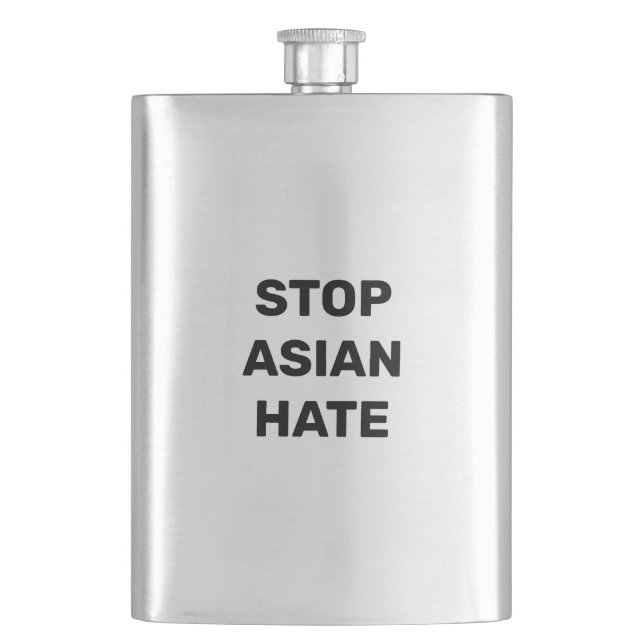 Cantil Pare o ódio asiático. (Frente)