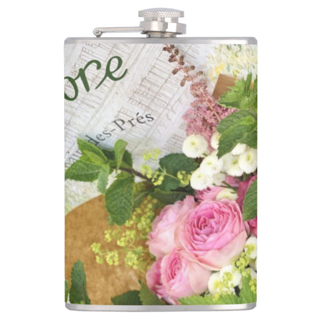Cantil Paris Café Rosa Flask (Frente)