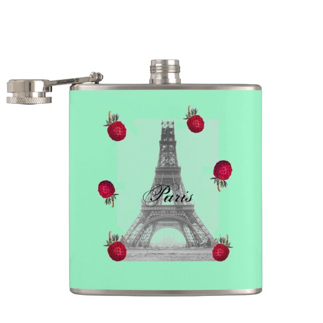 Cantil Paris – La Tour Eiffel pastel Eifelturm Strawberry (Aberto)