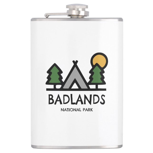Cantil Parque Nacional Badlands (Frente)