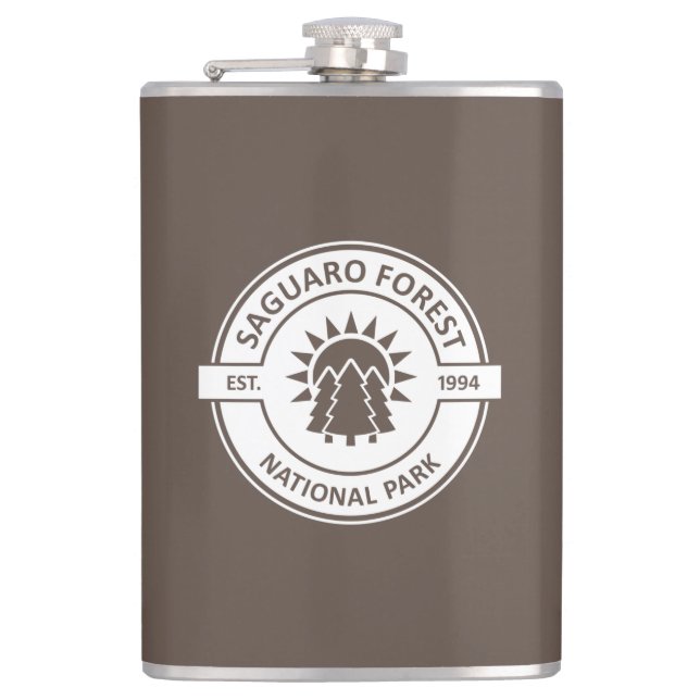 Cantil Parque Nacional da Floresta Saguaro - Árvores Sun (Frente)