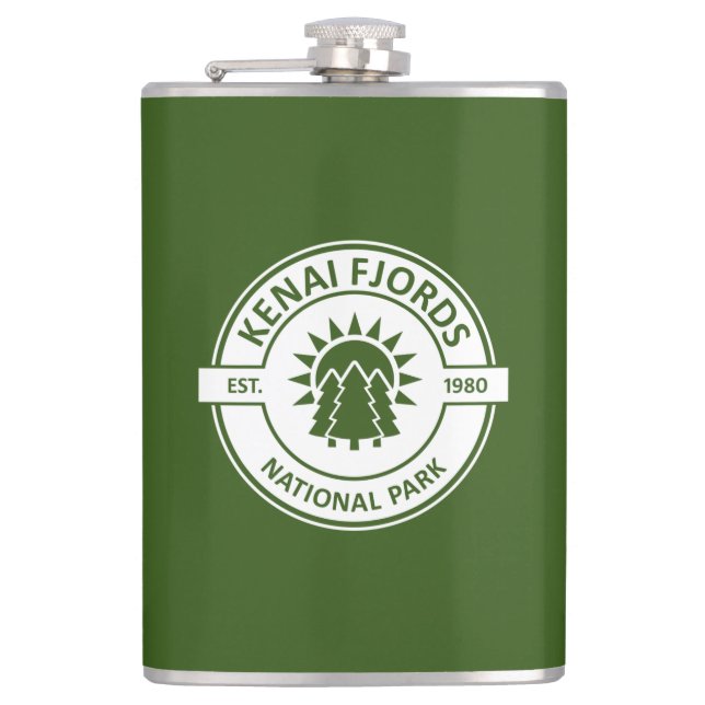 Cantil Parque Nacional do Kenai Fjords Sun Trees (Frente)