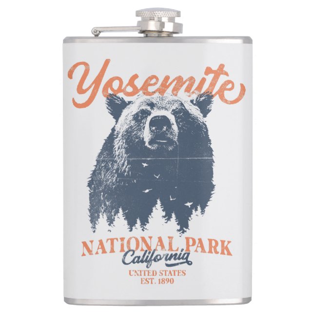 Cantil Parque Nacional do Yosemite Grizzly Bear Californi (Frente)
