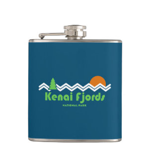 Cantil Parque Nacional Kenai Fjords Retro