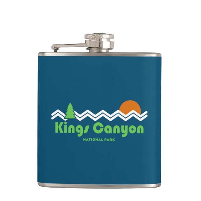 Cantil Parque Nacional Kings Canyon Retro (Frente)