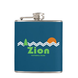 Cantil Parque Nacional Zion Retro