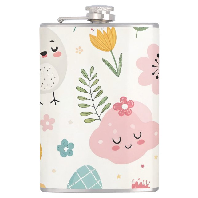 Cantil Páscoa Bunny Pattern (Frente)