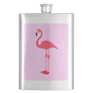 Cantil Pássaro Flamingo rosa-64305