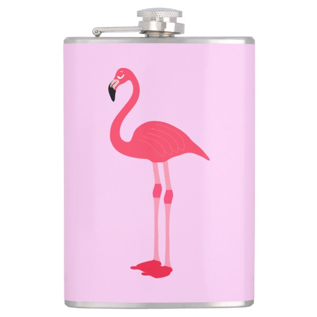 Cantil Pássaro Flamingo rosa-64305 (Frente)