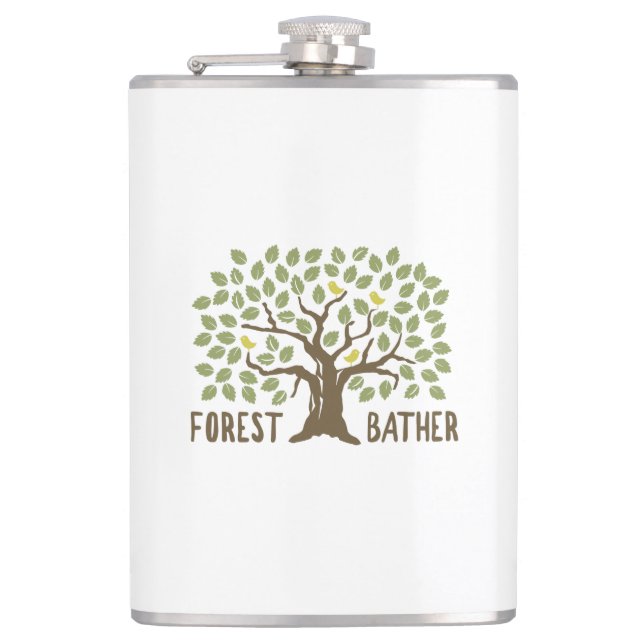 Cantil Pássaros de Couro Florestal (Frente)