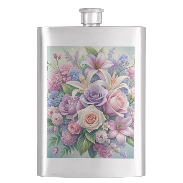 Cantil Pastel Bloom Thermal Tumbler (Frente)