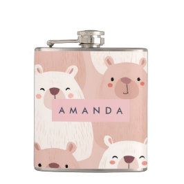 Cantil Pastel Personalizado Capybara Adorável