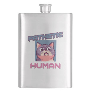 Cantil Patético Humano - Design de Gato Engraçado