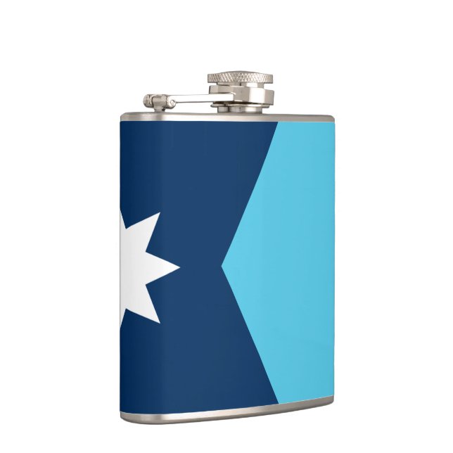 Cantil Patriotic flask with Flag of Minnesota, USA (Direita)