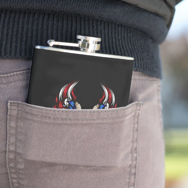 Cantil Patriótico Blindagem de Águia dos EUA (In loco)