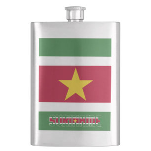 Cantil Patriótico Elegante do Sinalizador do Suriname