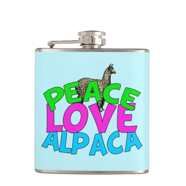 Cantil Peace Love Alpacas (Frente)