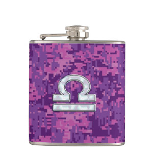 Cantil Pearl Libra - Símbolo Zodiac na Camo Digital Fuch