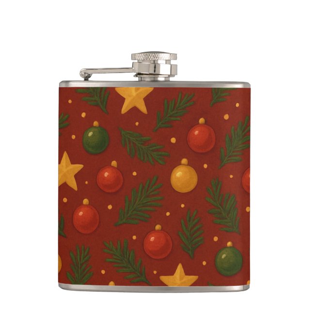 Cantil Peça de Natal Vermelho - Presente de Natal Clássic (Frente)