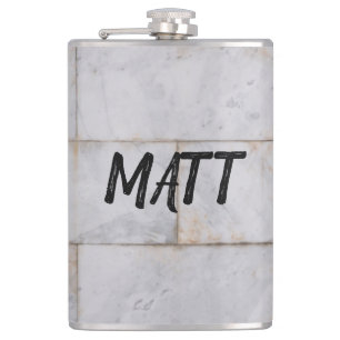 Cantil Pedra De Cinza De Marble, Branco E Castanho