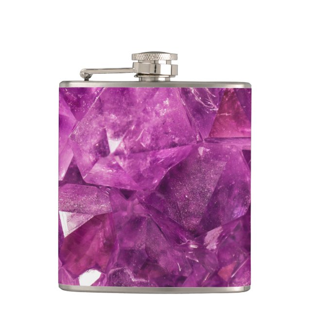Cantil Pedra preciosa Amethyst cura (Frente)