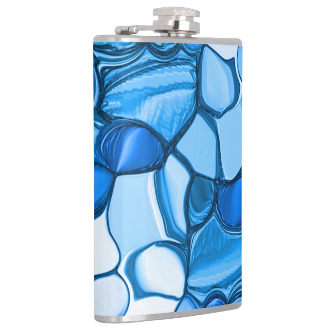 Cantil Pedras redondas em tons de azul real (Direita)