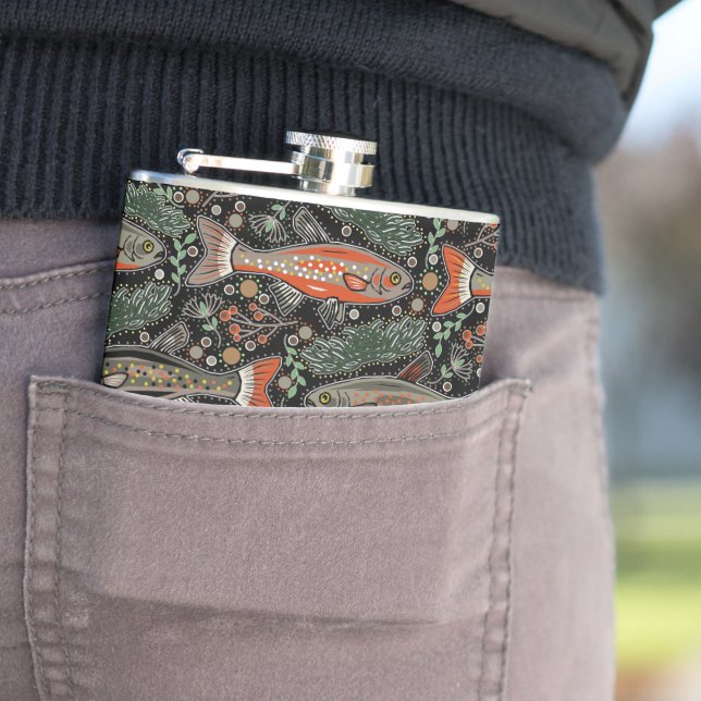 Cantil Peixe água fresca, Design, Truta, Pesca (In loco)