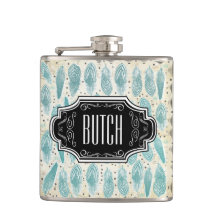 Penas Padrão de Hipster preto e bronzeado