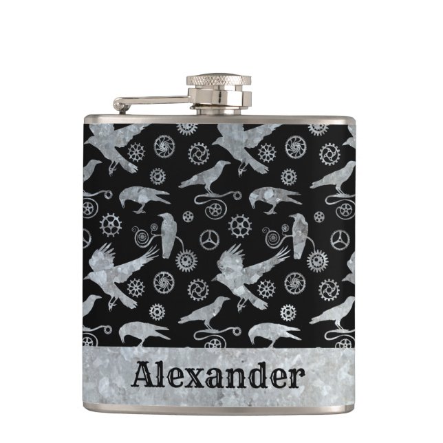 Cantil Pequenas engrenagens de zinco prateado a vapor e c (Frente)