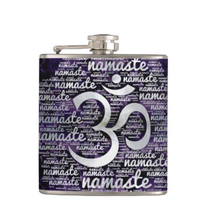 Cantil Perolize a arte da palavra de Namaste em Lotus com