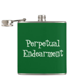 Cantil Perpetual Endearment Vinyl Wrapped Flask