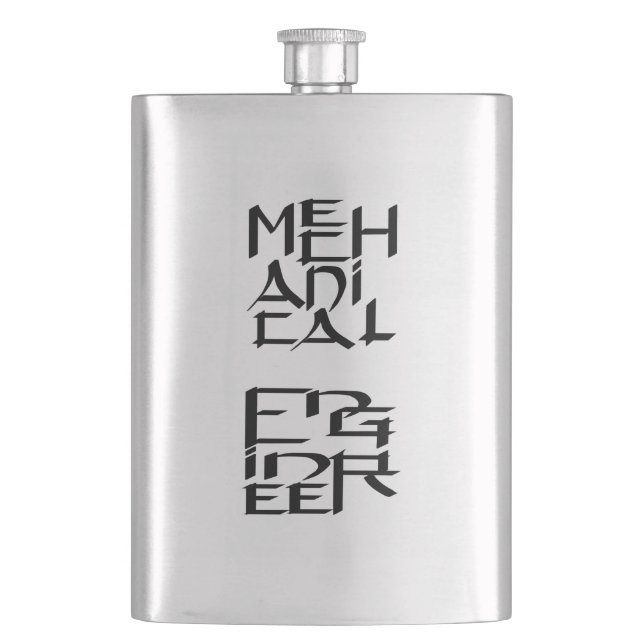 Cantil Personagem de Engenheiro Mecânico (Frente)