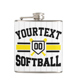 Cantil Personalizado ADICIONAR NOME Jogador de Softbol Ti