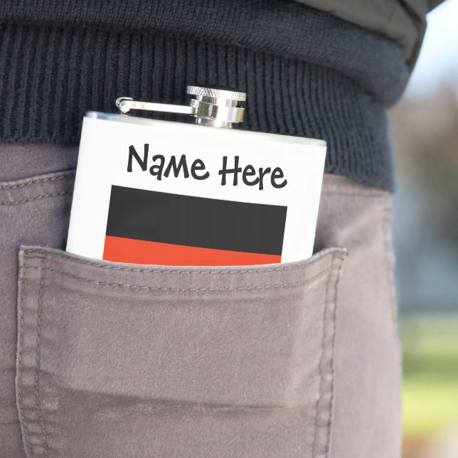 Cantil Personalizado com a bandeira da Alemanha e Deutsch (In Situ)