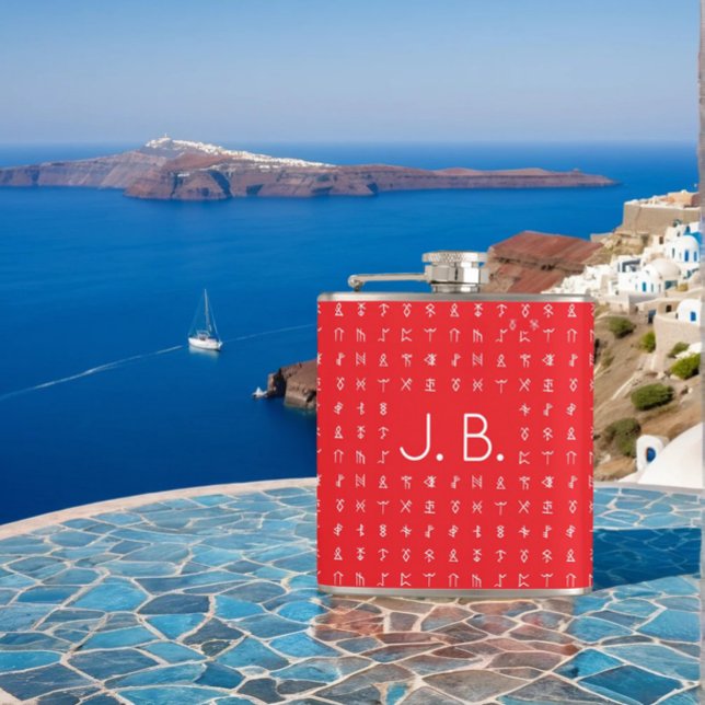 Cantil Personalizado com símbolos monograma e Runic (Criador carregado)