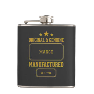 Cantil Personalizado Original & Genuíno Aniversário