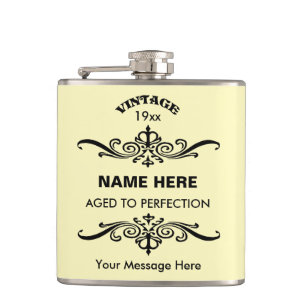 Cantil Personalize o aniversário bonito