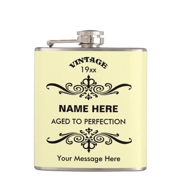 Cantil Personalize o aniversário bonito (Frente)