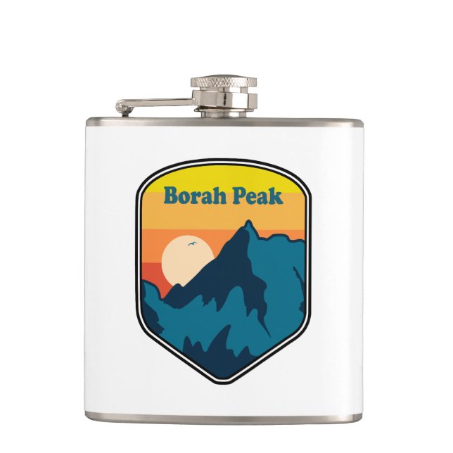Cantil Pico Borah Idaho Nascer do Sol (Frente)